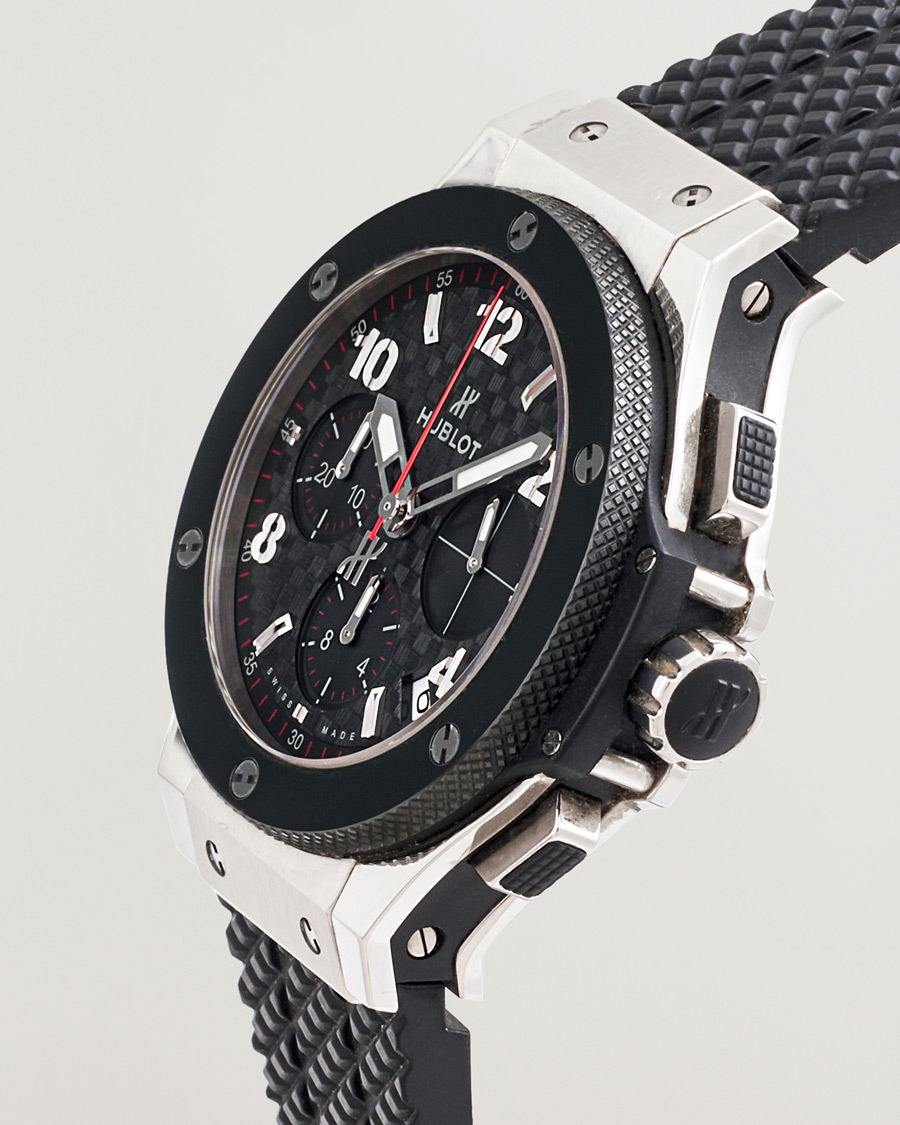 Mies | Pre-Owned & Vintage Watches | Hublot Pre-Owned | Big Bang Steel Ceramic
