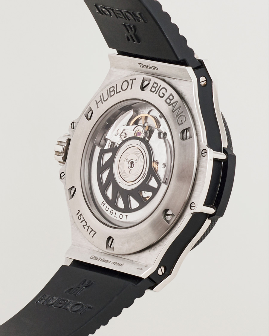 Mies | Pre-Owned & Vintage Watches | Hublot Pre-Owned | Big Bang Steel Ceramic