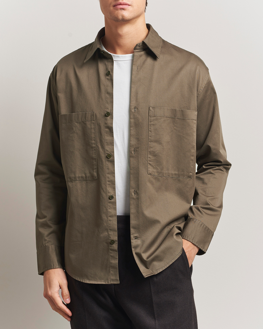 Mies | Kauluspaidat | NN07 | Freddy Tencel Workwear Shirt Mable Husk