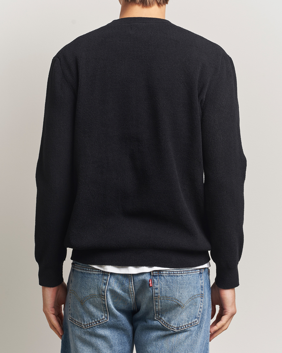 Mies | Puserot | NN07 | Danny Rib Knitted Crew Neck Black
