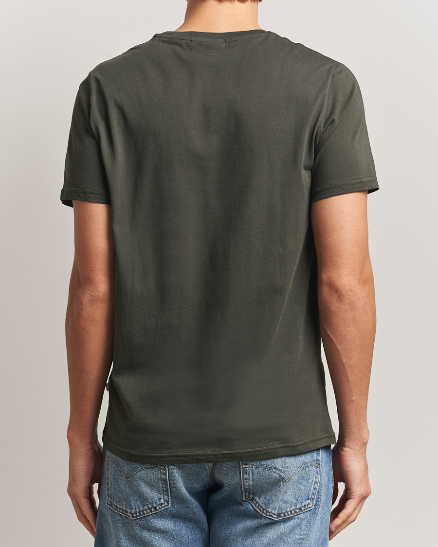 Mies | T-paidat | NN07 | Percy Crew Neck T-Shirt Dark Army