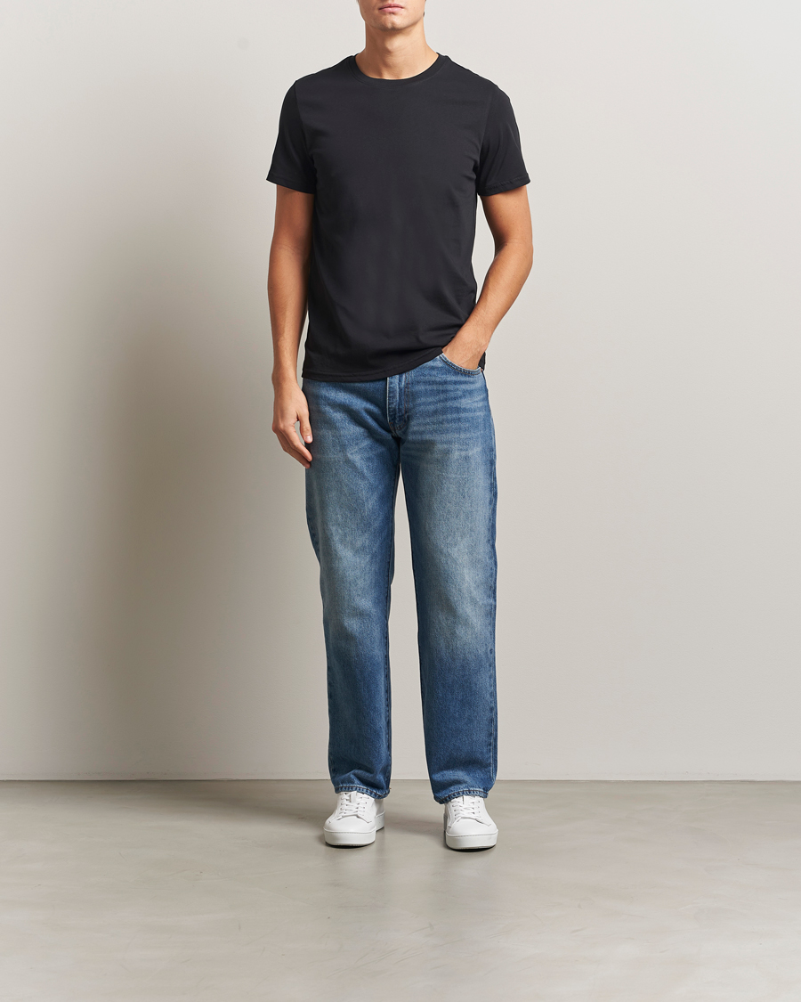 Mies | T-paidat | NN07 | Percy Crew Neck T-Shirt Black