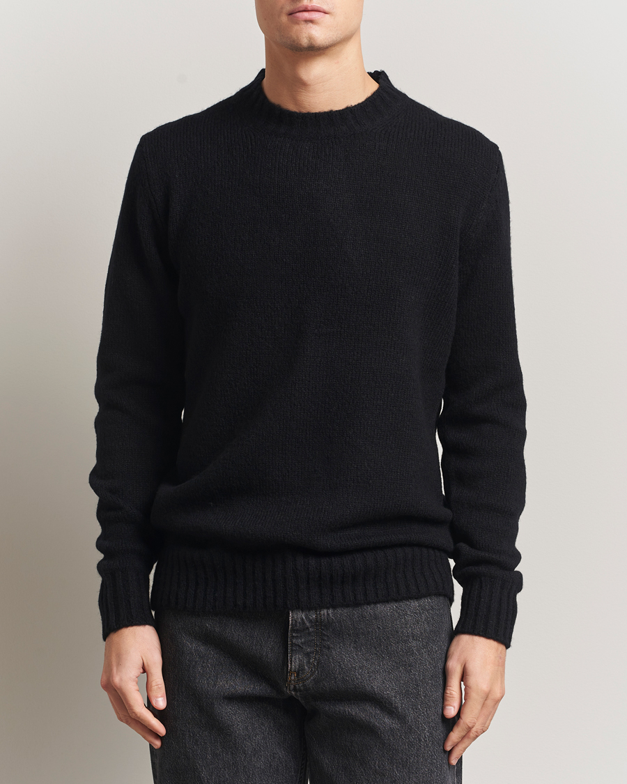 Mies | Puserot | NN07 | Lee Wool Knitted Sweater Black