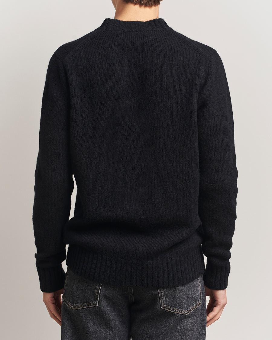 Mies | Puserot | NN07 | Lee Wool Knitted Sweater Black