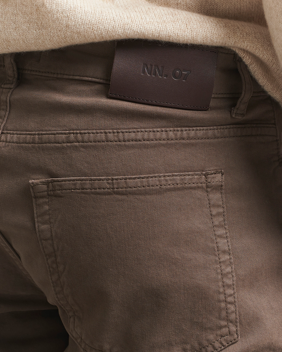 Mies | Housut | NN07 | Tony 5-Pocket Pants Mable Husk