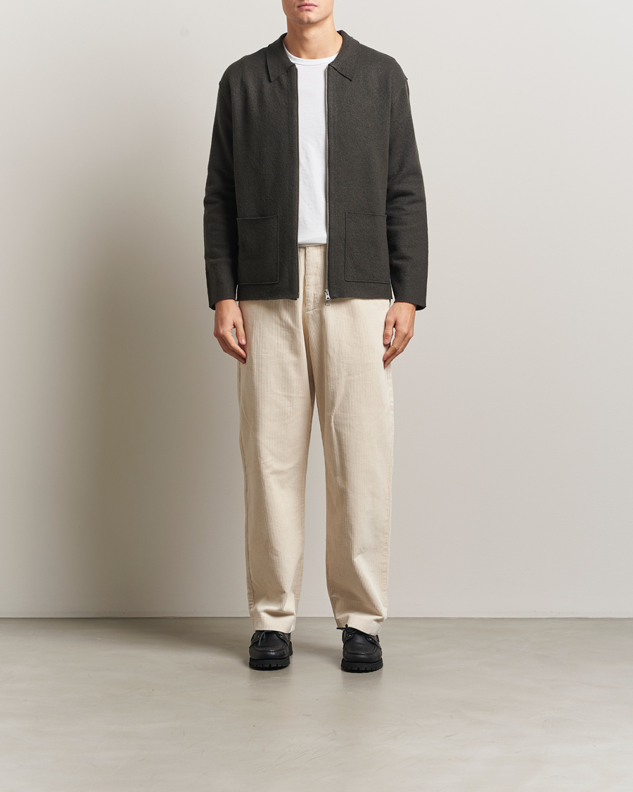 Mies | Housut | NN07 | Paw Relaxed Fit Corduroy Trousers Ivory