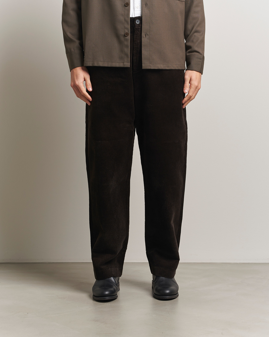 Mies | Housut | NN07 | Paw Relaxed Fit Corduroy Trousers Demitasse Brown