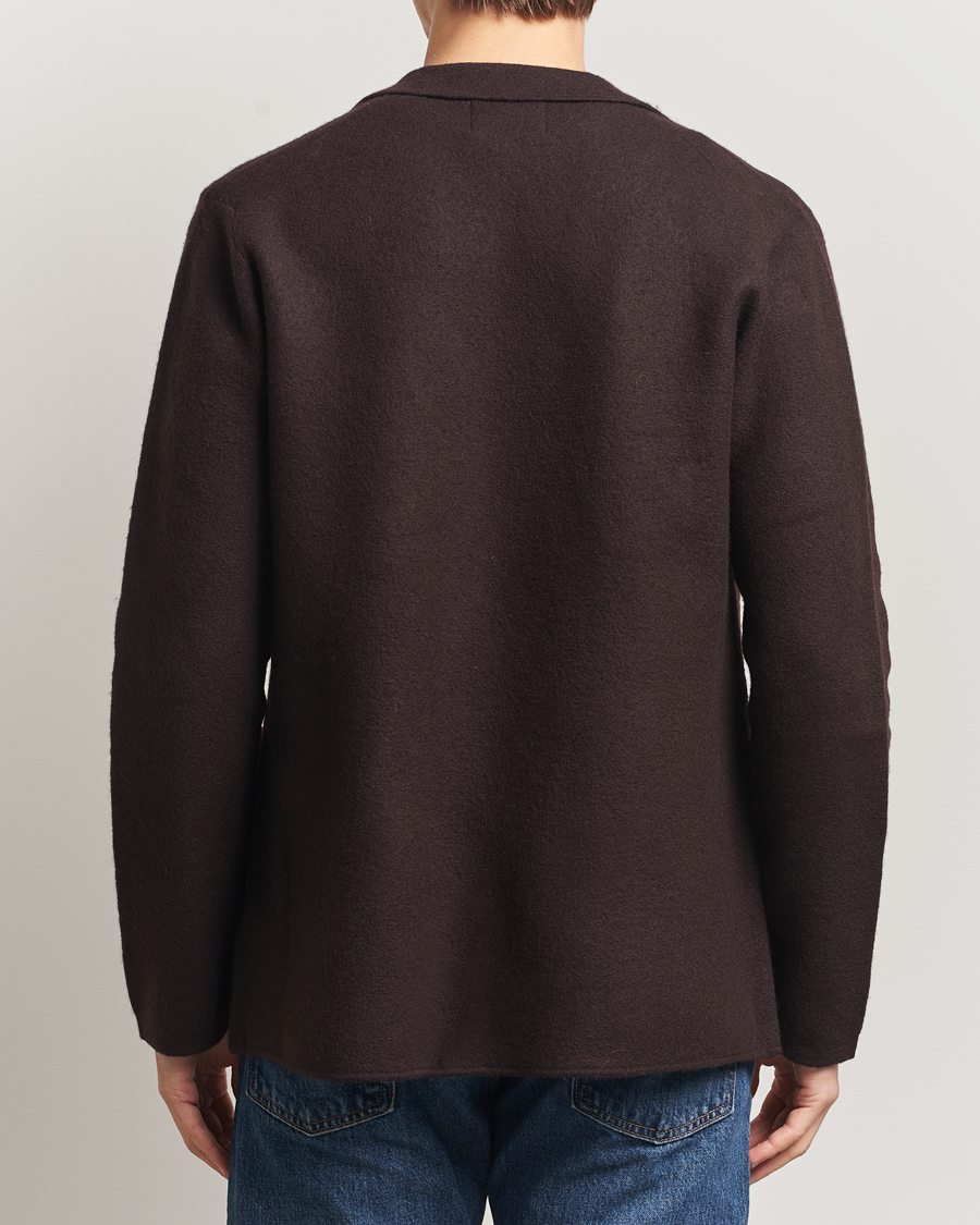 Mies | Pikkutakit | NN07 | Lucas Boiled Wool Blazer Dusky Port