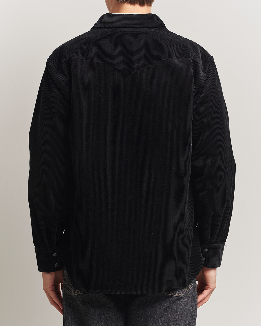 Mies | Kauluspaidat | NN07 | Ricky Corduroy Overshirt Black