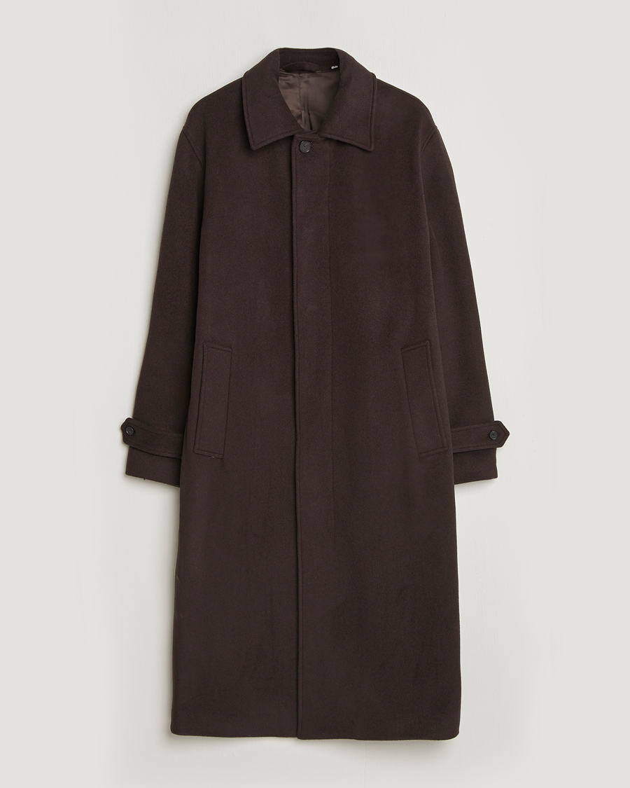 Mies | Takit | NN07 | Gibson Wool Coat Demitasse Brown