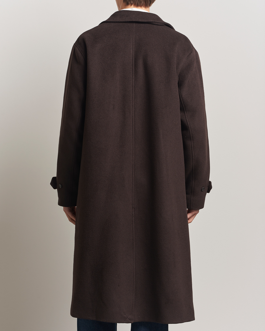 Mies | Takit | NN07 | Gibson Wool Coat Demitasse Brown