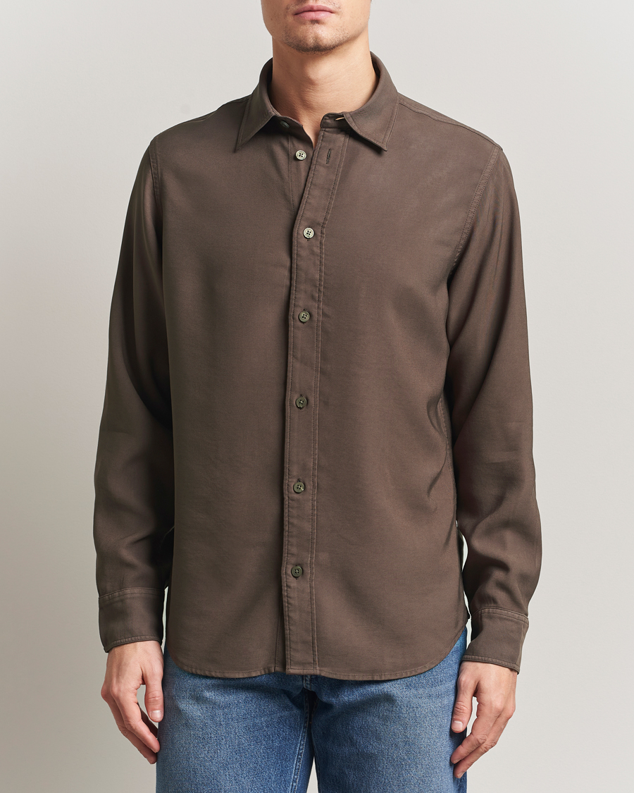 Mies | Kauluspaidat | NN07 | Colby Viscose Shirt Mable Husk