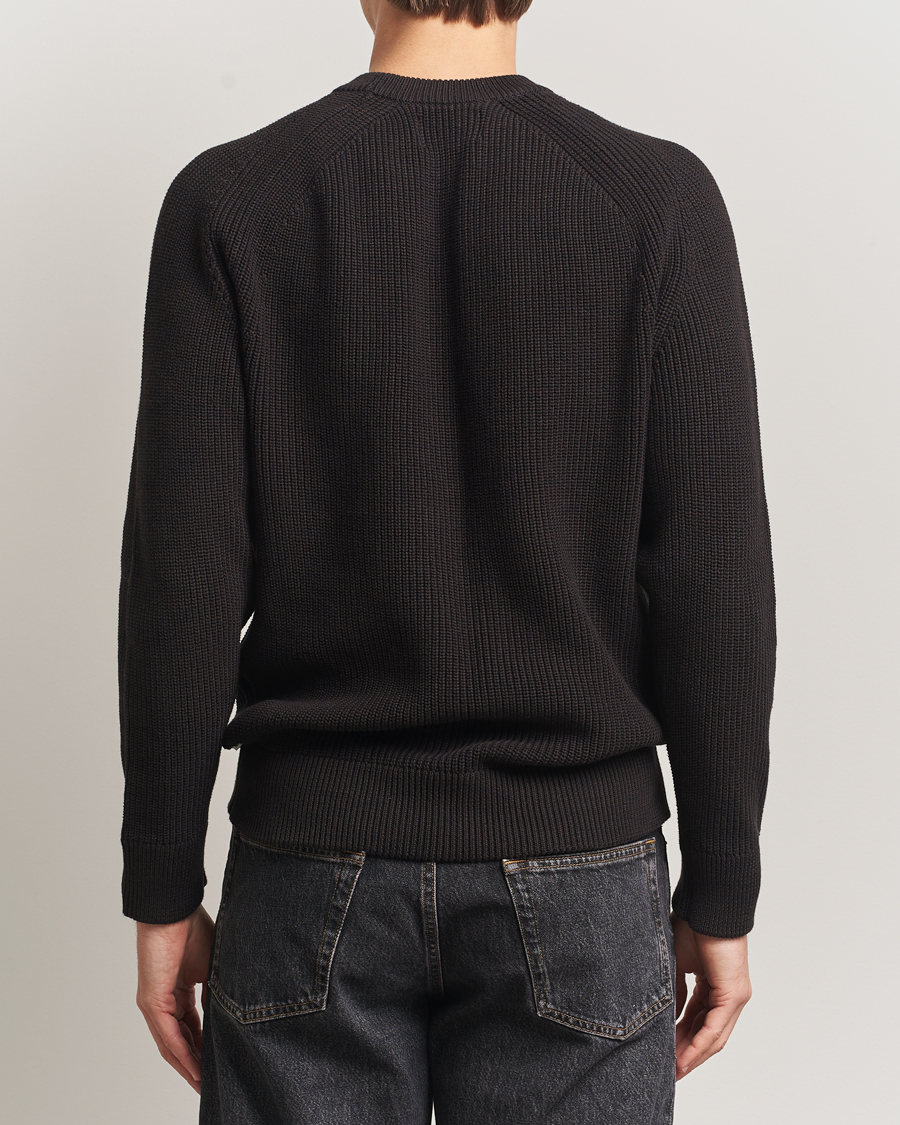 Mies | Puserot | NN07 | Jacobo Cotton Knitted Sweater Dusky Port