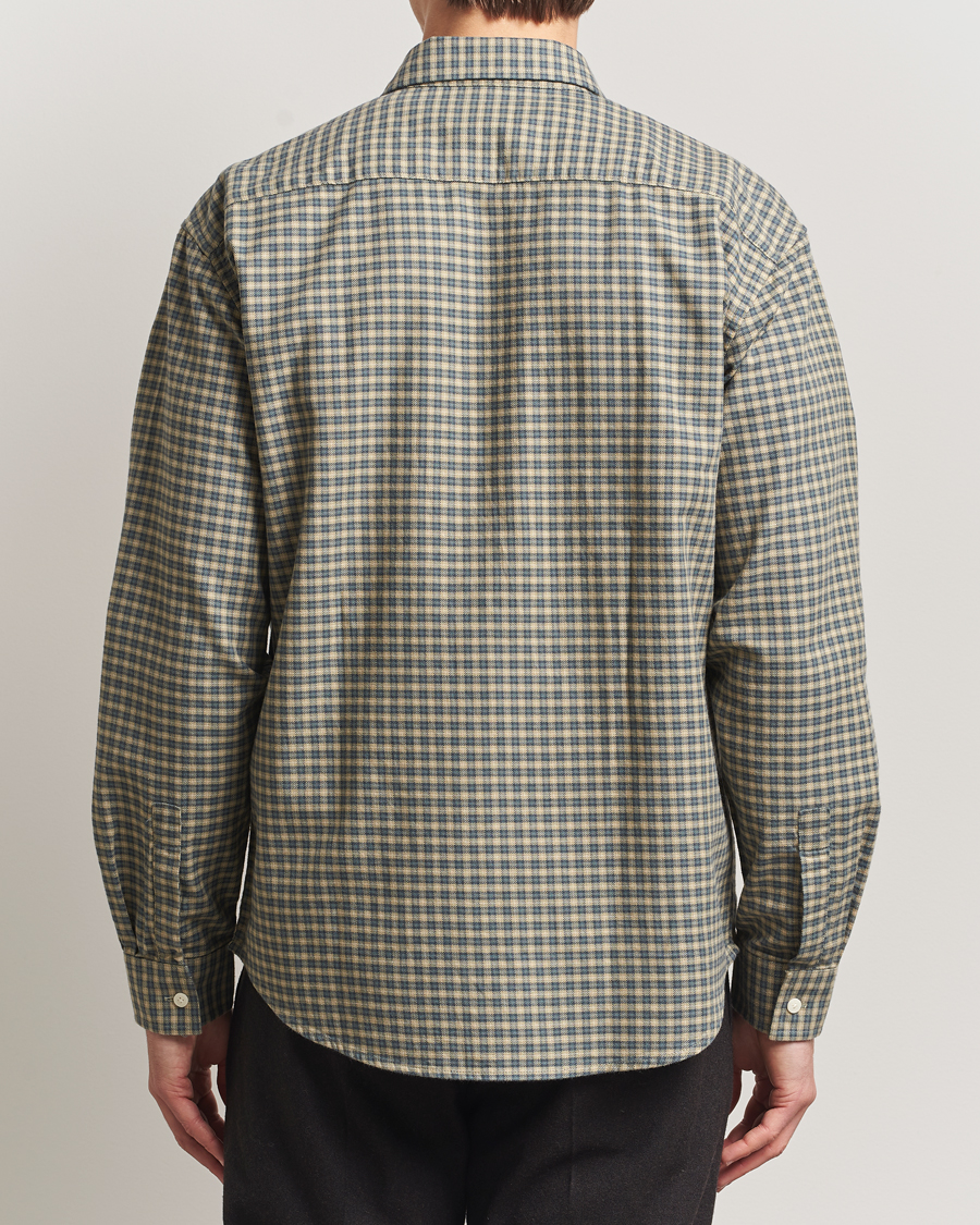 Mies | Kauluspaidat | NN07 | Deon Flannel Checked Shirt Coral