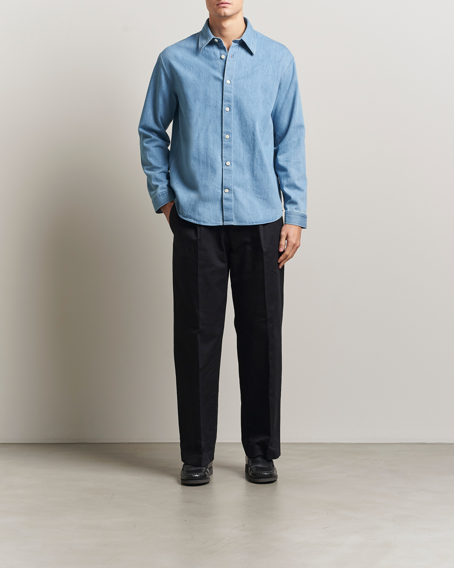 Mies | Housut | NN07 | Kay Relaxed Fit Pleated Trousers Black