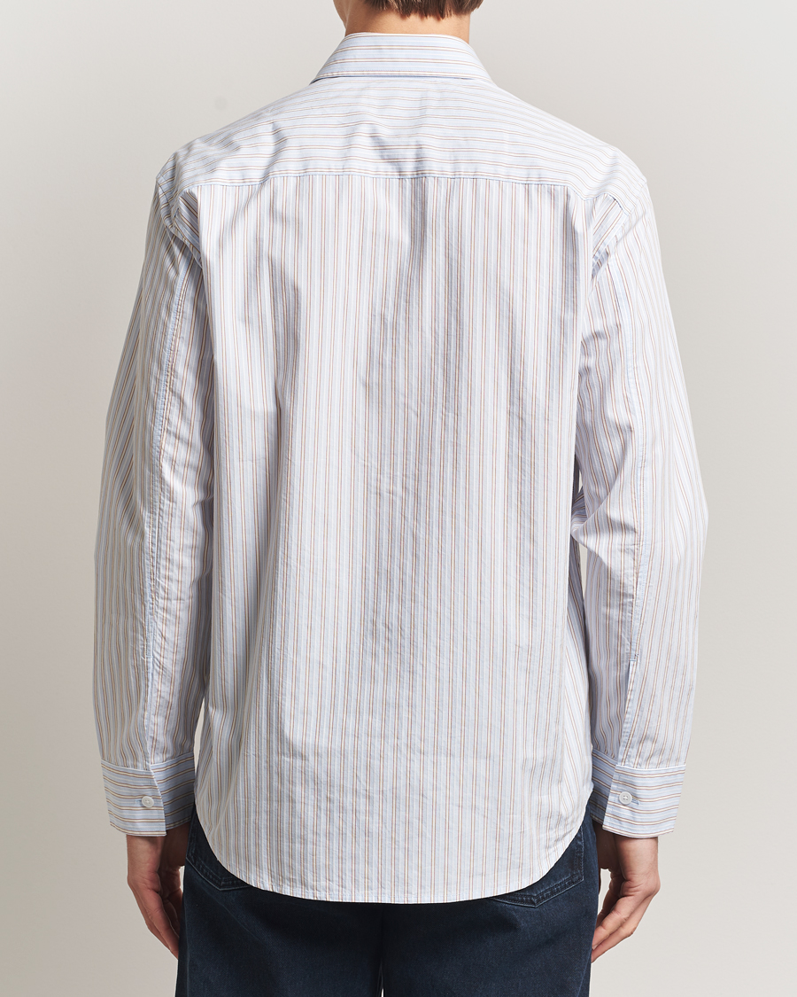 Mies | Kauluspaidat | NN07 | Freddy Striped Poplin Shirt Multi