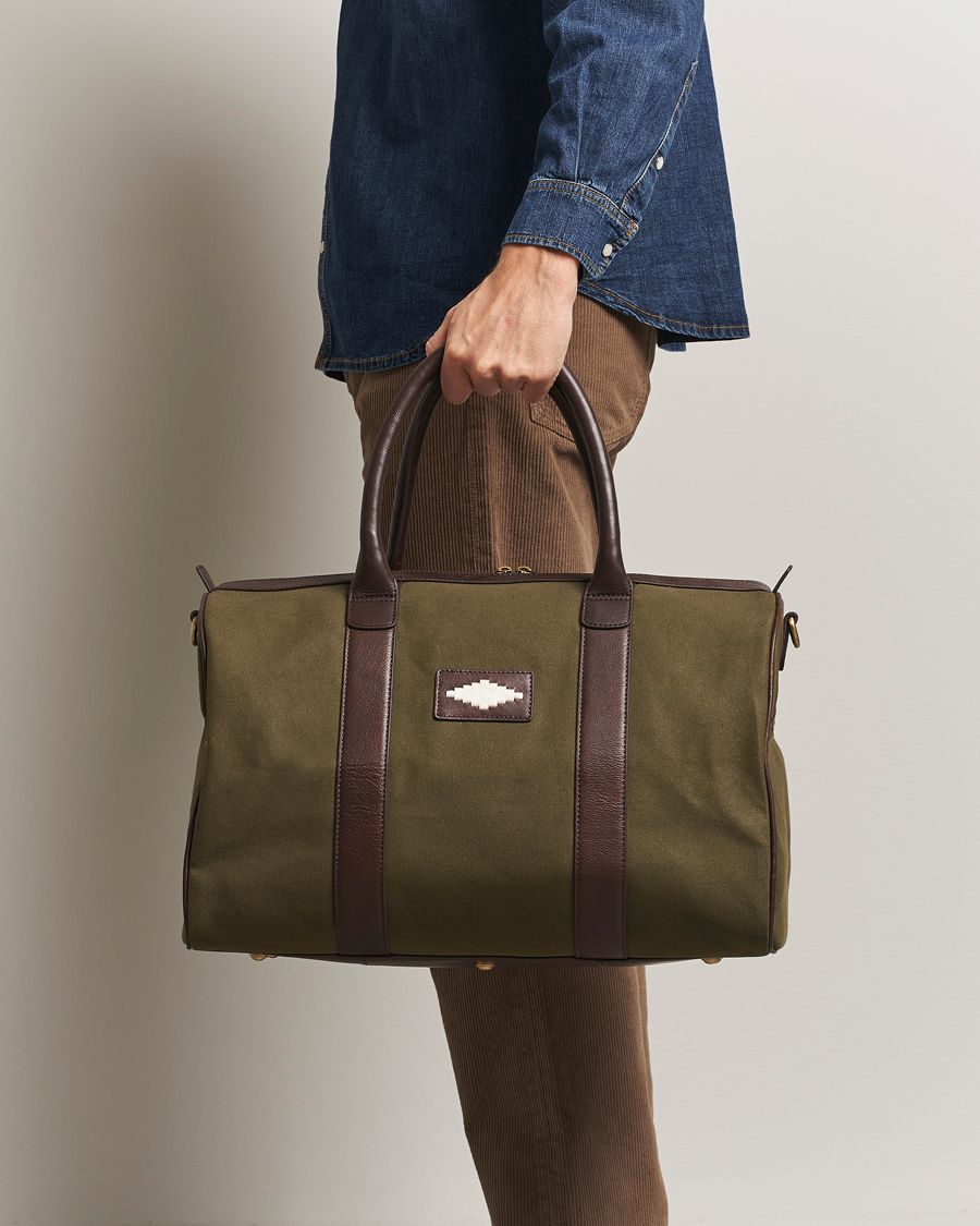 Mies | Laukut | Pampeano | Varon Small Canvas Weekend Bag Forest
