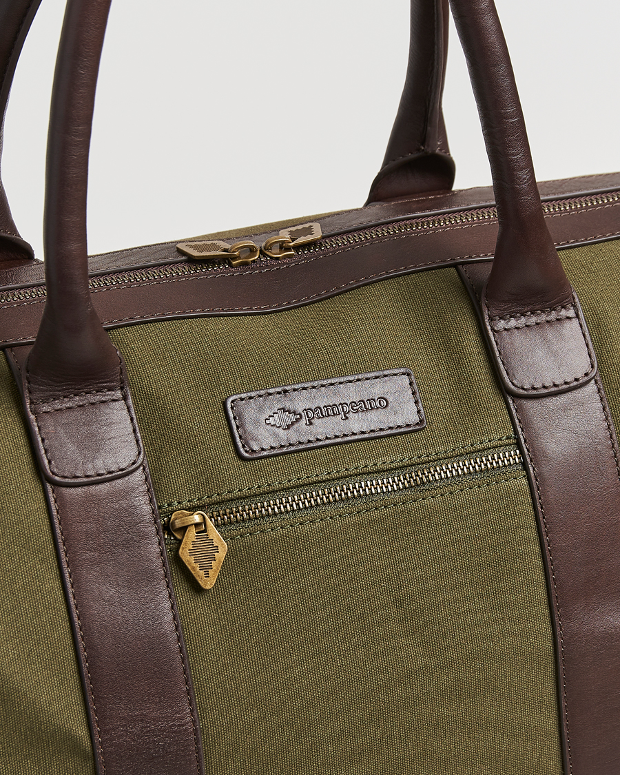 Mies | Laukut | Pampeano | Varon Small Canvas Weekend Bag Forest