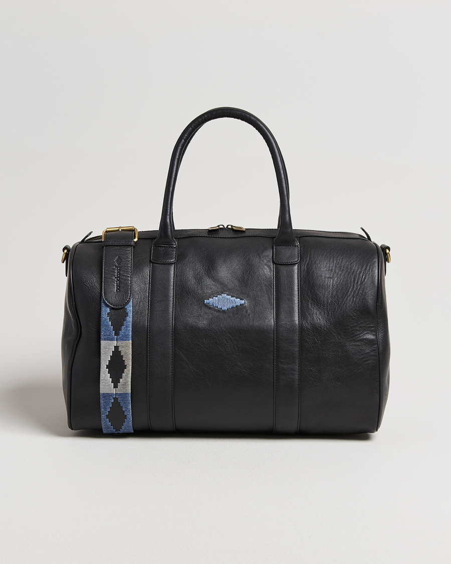 Mies | Pampeano Varon Small Leather Weekend Bag Black | Pampeano | Varon Small Leather Weekend Bag Black