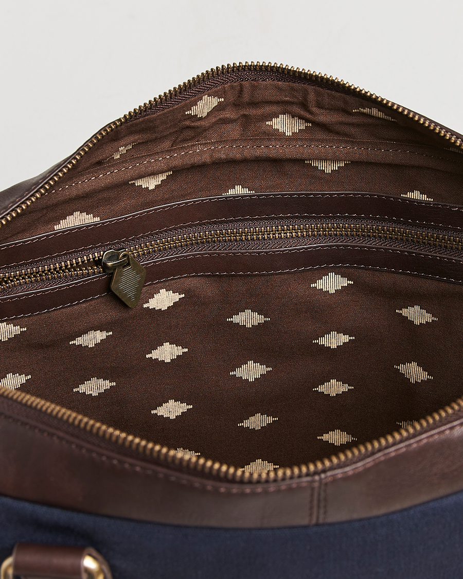 Mies | Pampeano Mensajero Canvas Briefcase Navy | Pampeano | Mensajero Canvas Briefcase Navy