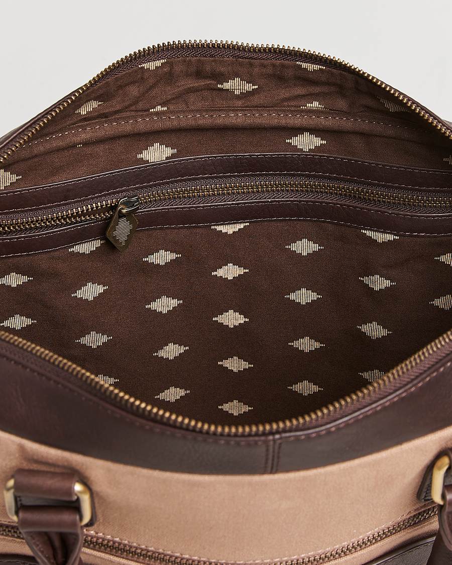 Mies | Laukut | Pampeano | Mensajero Canvas Briefcase Sand
