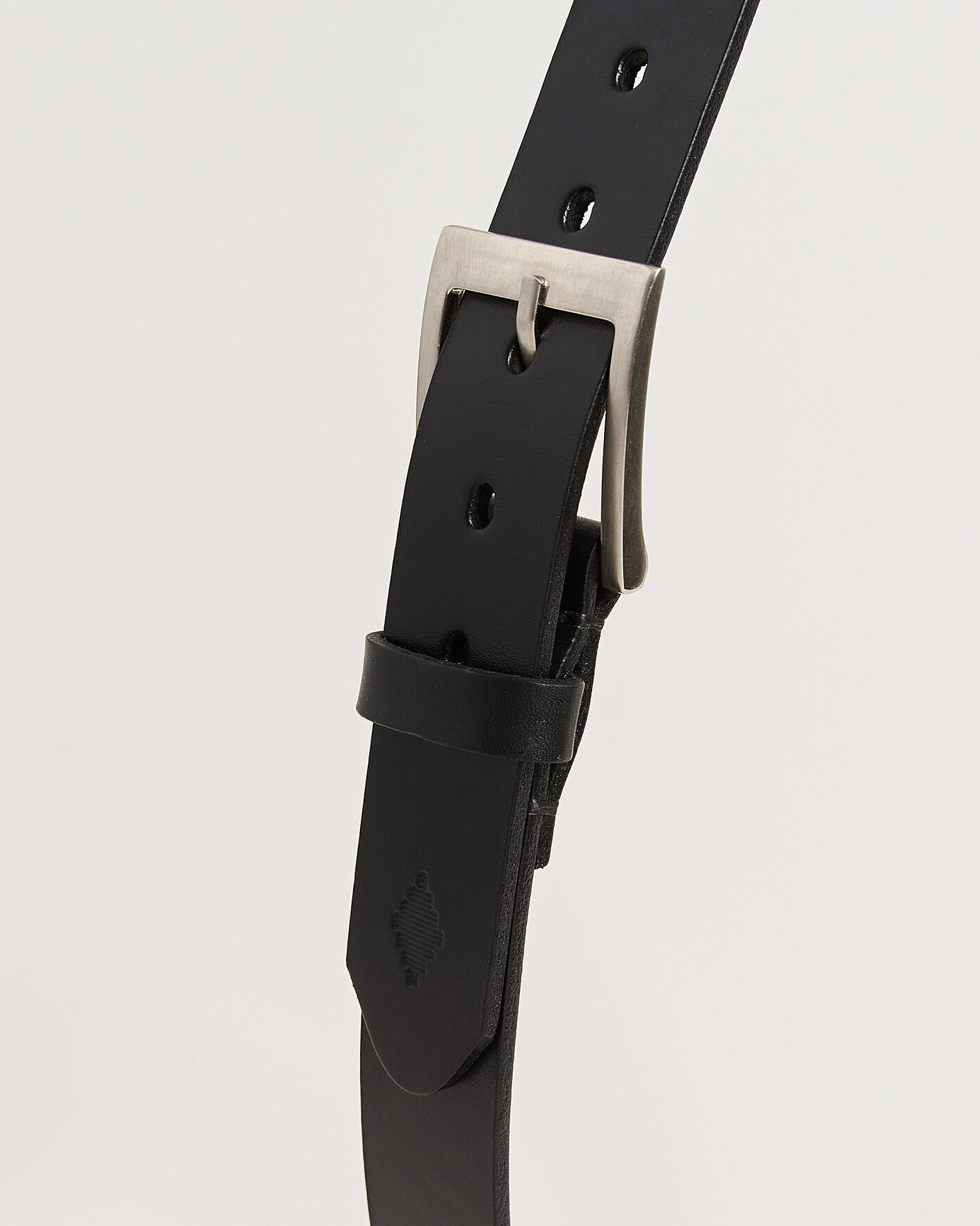 Mies | Vyöt | Pampeano | Bordado Hand Stitched Classic Leather Belt 3,5cm Black