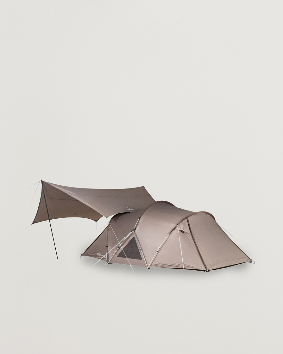 Mies | Outdoor living | Snow Peak | Land Nest Dome Medium Tent & Tarp Set Brown