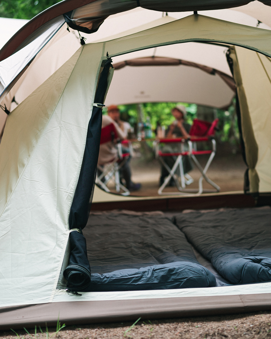 Mies | Outdoor living | Snow Peak | Land Nest Dome Medium Tent & Tarp Set Brown