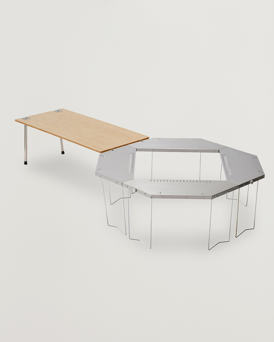Mies | Outdoor living | Snow Peak | Jikaro Firering Table Stainless Steel
