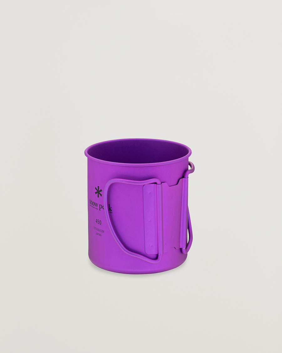 Mies | Outdoor living | Snow Peak | Single Wall Mug 450 Purple Titanium