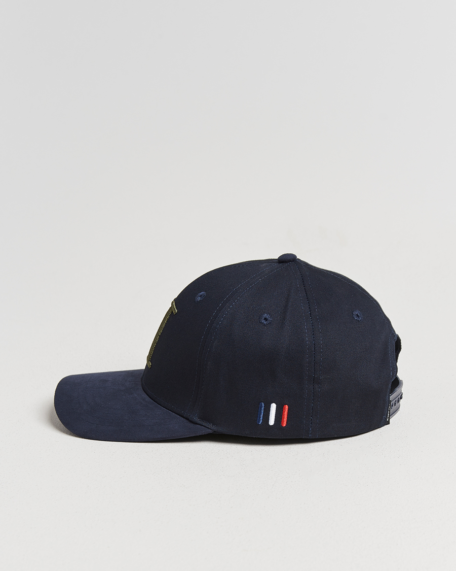 Mies | Päähineet | LES DEUX | Baseball Cap Suede II Dark Navy Blue