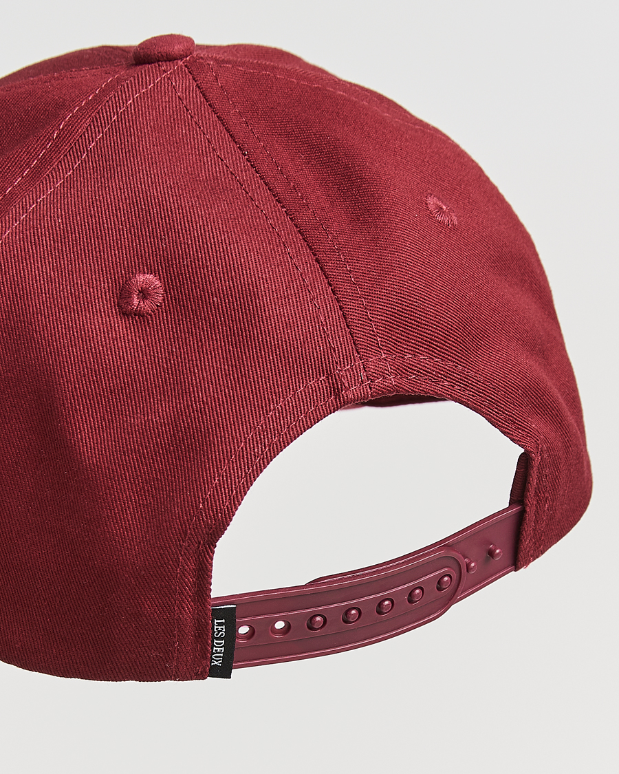 Mies | Päähineet | LES DEUX | Baseball Cap Suede II Port Royal Red