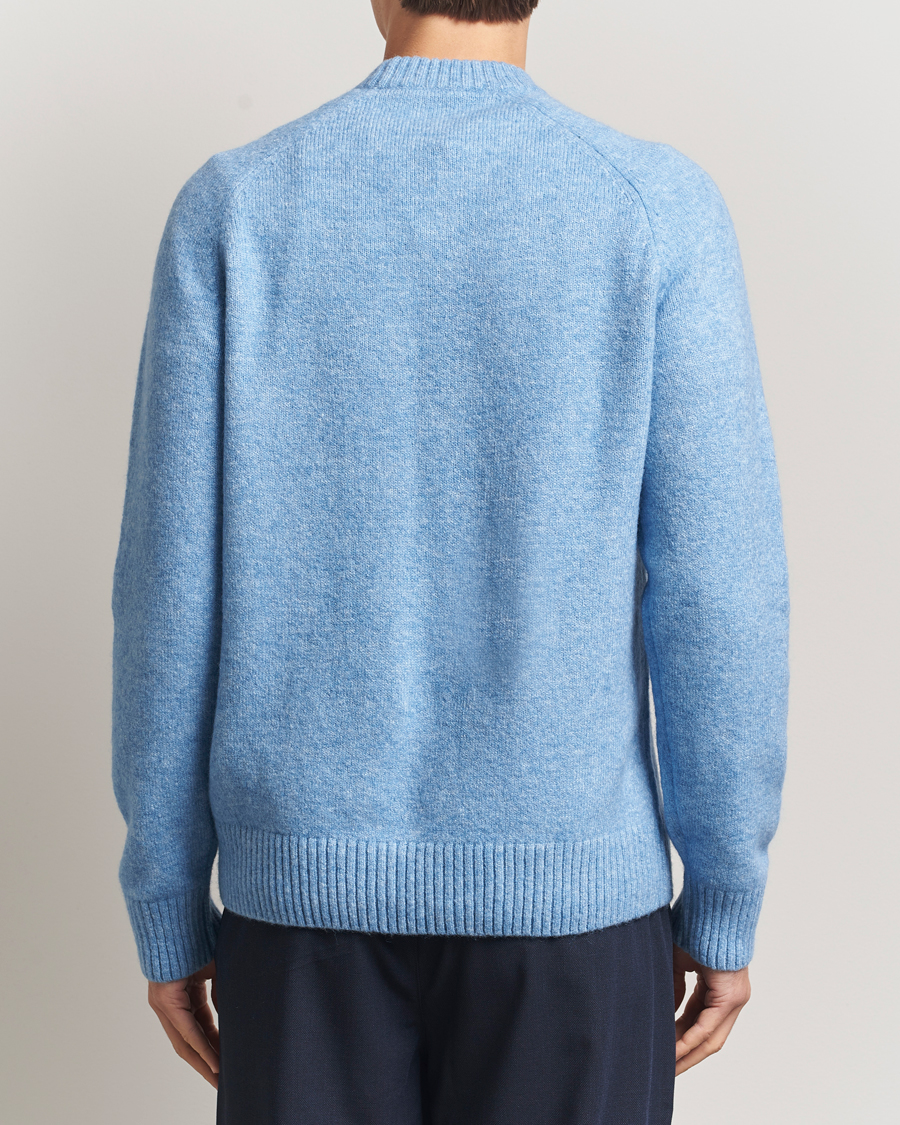 Mies | Puserot | LES DEUX | Gilbert Crew Neck Knit Allure Blue