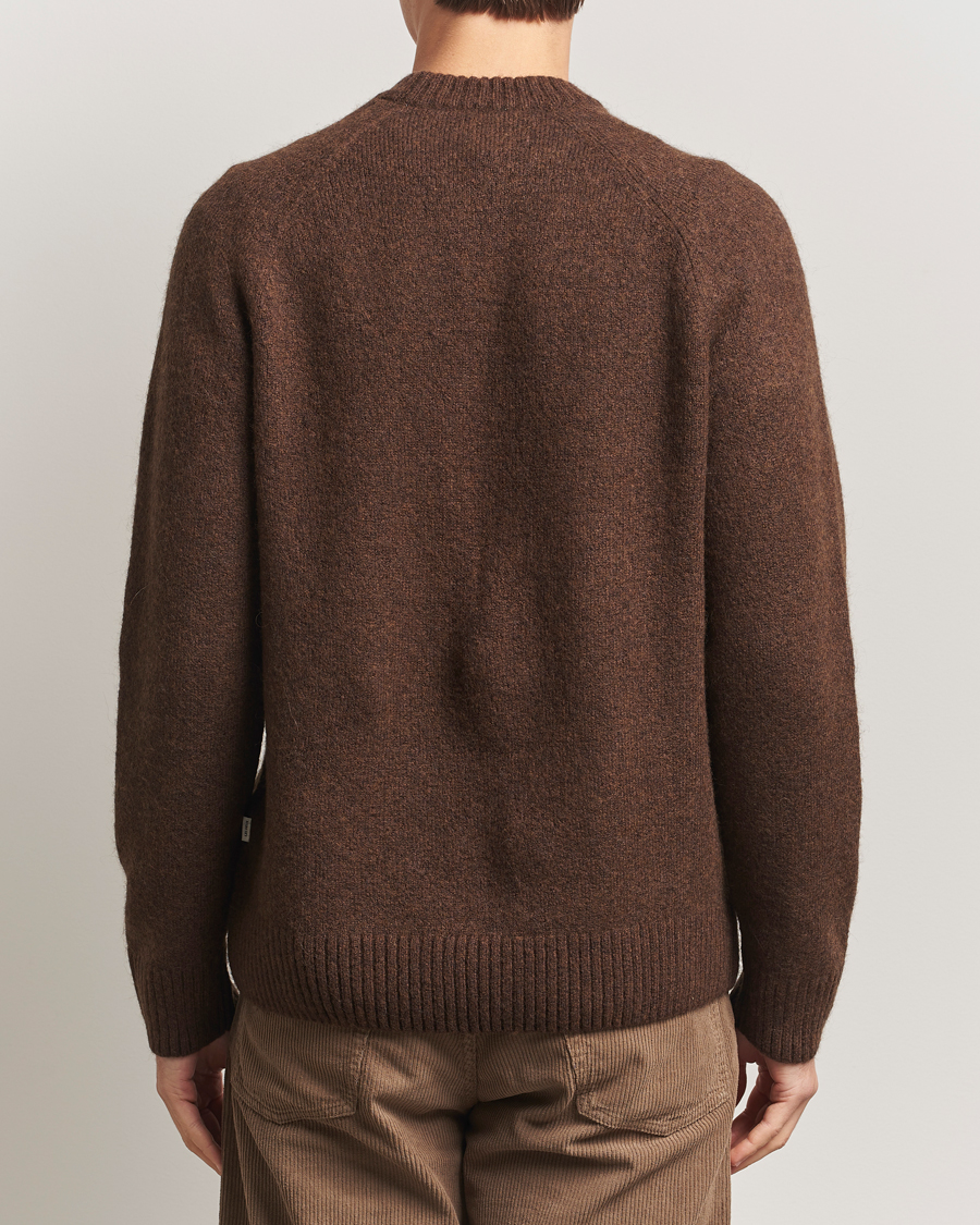 Mies | Puserot | LES DEUX | Gilbert Crew Neck Knit Slate Brown