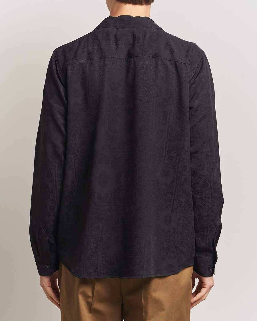 Mies | Kauluspaidat | LES DEUX | Jasper Jaquard Shirt Black