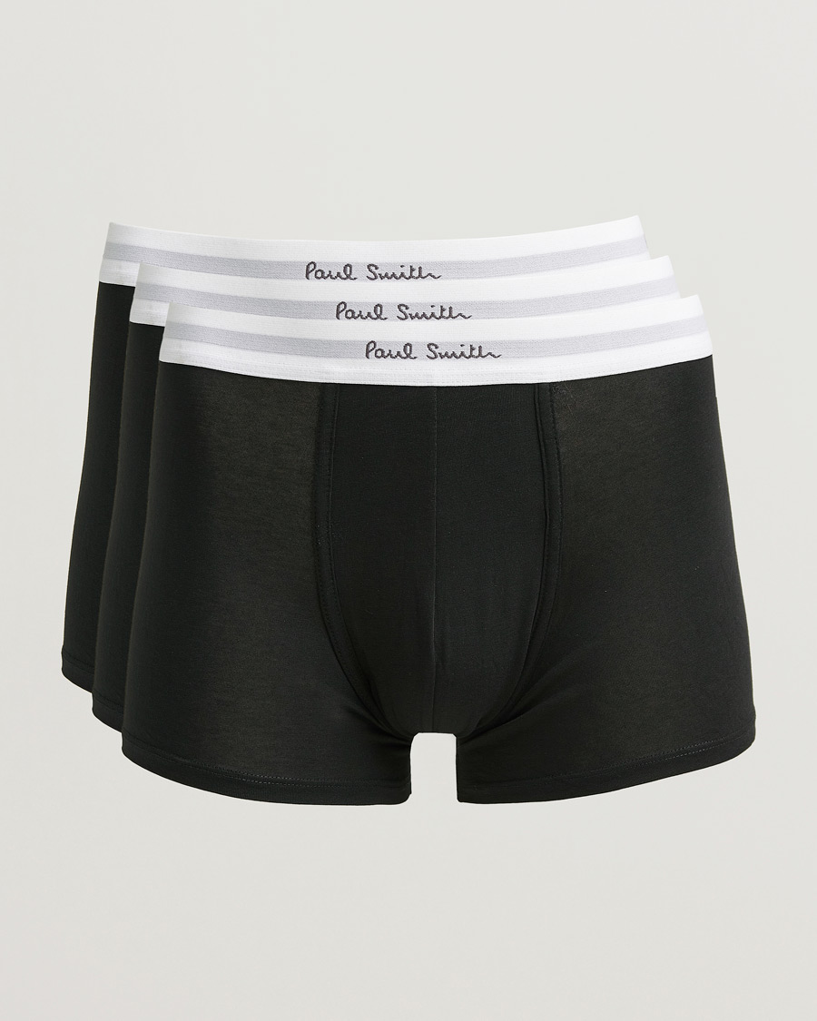Mies | Alusvaatteet | Paul Smith | 3-Pack Trunk Black