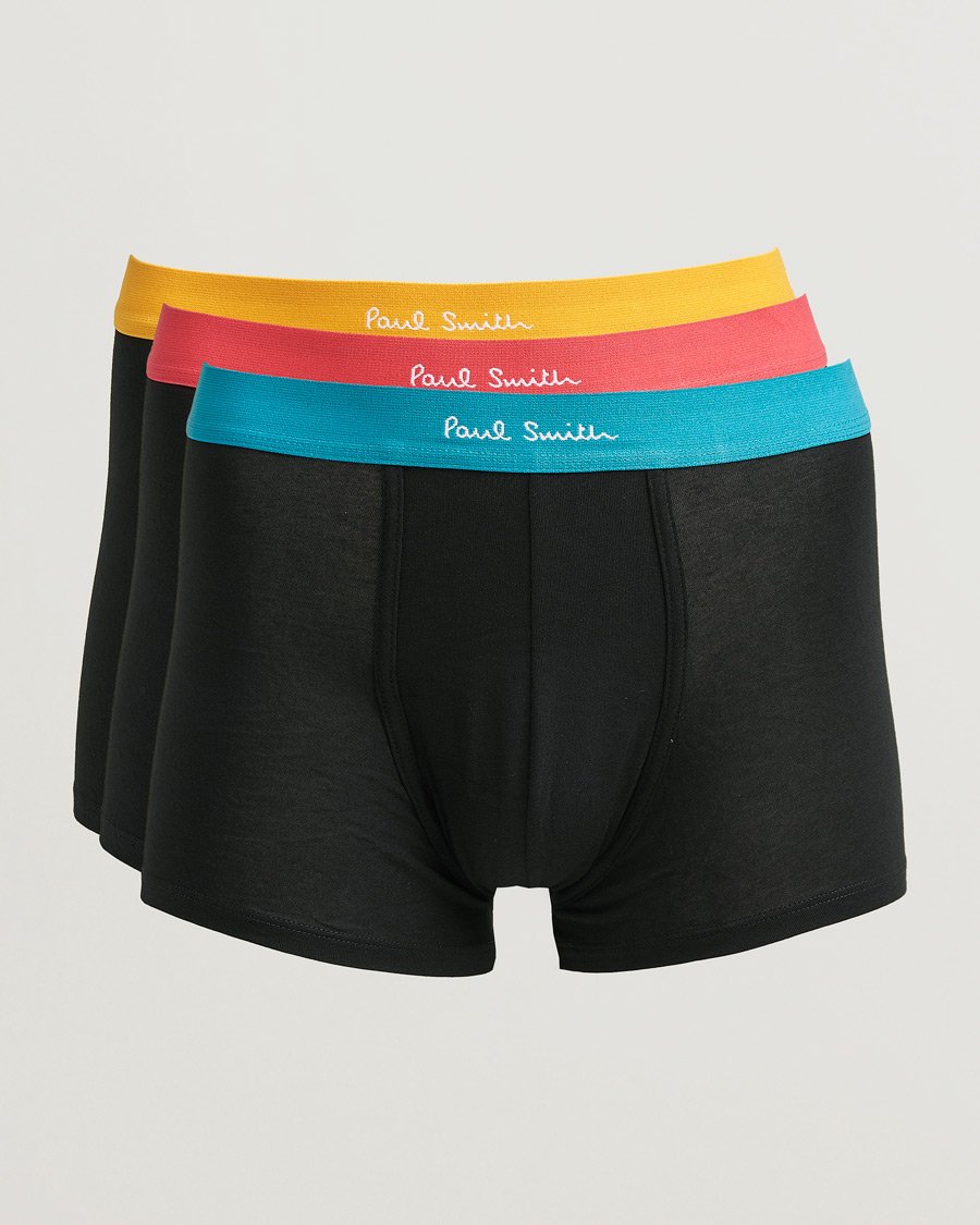 Mies | Alusvaatteet | Paul Smith | 3-Pack Trunk Black