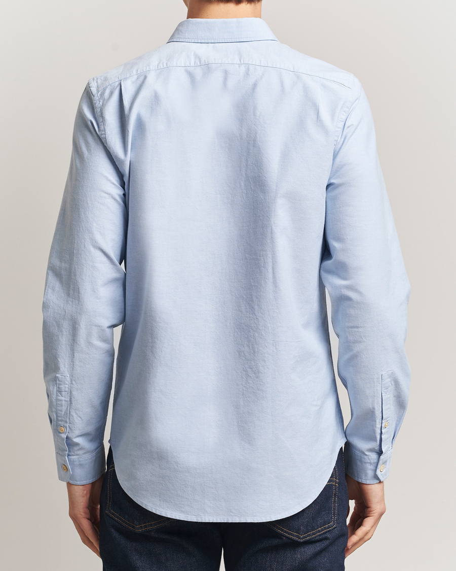 Mies | Kauluspaidat | PS Paul Smith | Tailored Fit Embroidered Oxford Shirt Light Blue