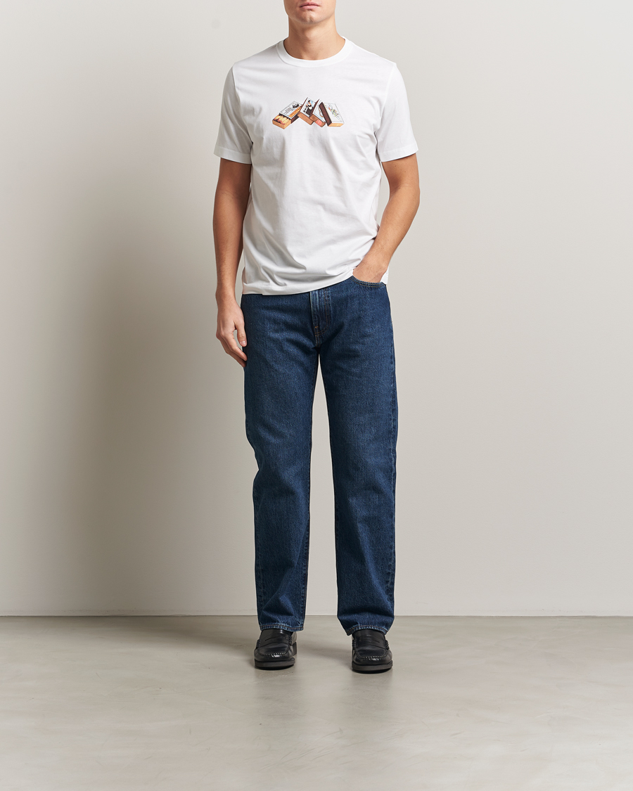 Mies | T-paidat | PS Paul Smith | Matchboxes Printed T-Shirt White
