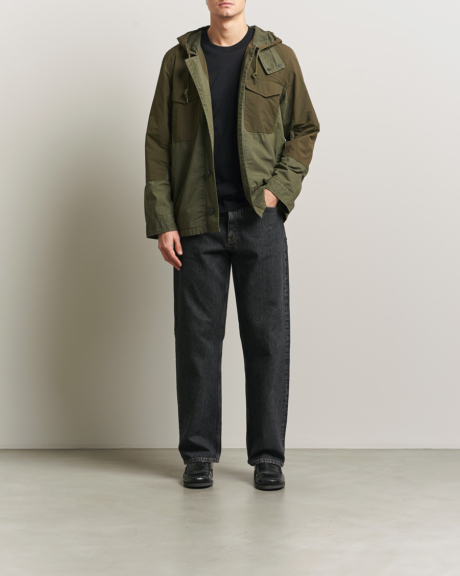 Mies | Takit | PS Paul Smith | Cotton Ripstop Hooded Jacket Dark Green