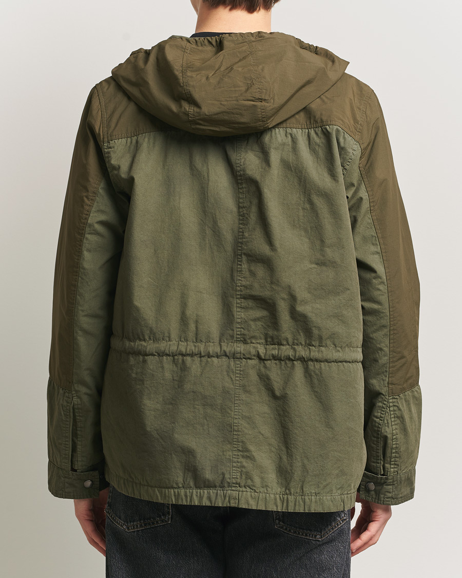 Mies | Takit | PS Paul Smith | Cotton Ripstop Hooded Jacket Dark Green