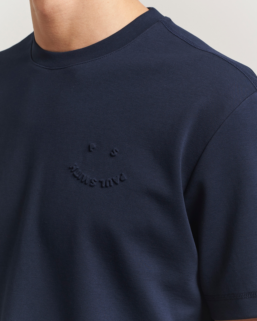 Mies | T-paidat | PS Paul Smith | Casual Fit Happy T-Shirt Navy