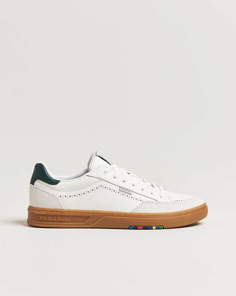 Mies | Tennarit | PS Paul Smith | Hillstar Leather/Suede Sneaker White