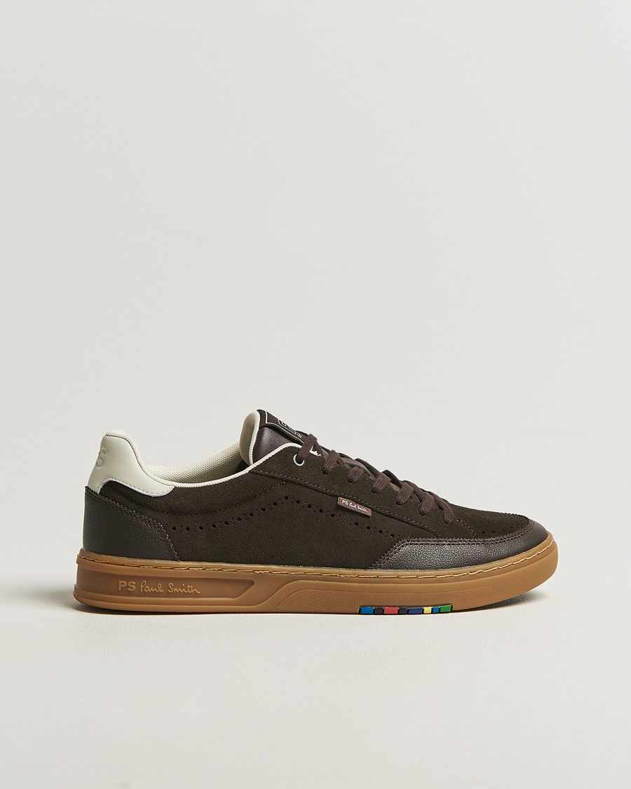 Mies | Tennarit | PS Paul Smith | Hillstar Suede/Leather Sneaker Dark Brown