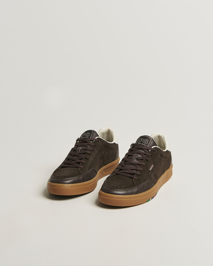 Mies | Tennarit | PS Paul Smith | Hillstar Suede/Leather Sneaker Dark Brown