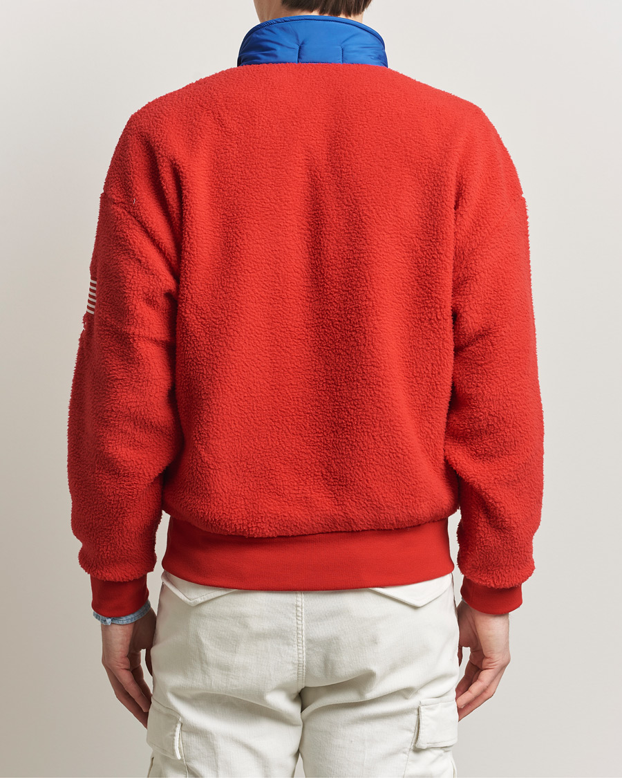 Mies | Puserot | Polo Ralph Lauren | Polar Half Zip USA Fleece RL 2000 Red
