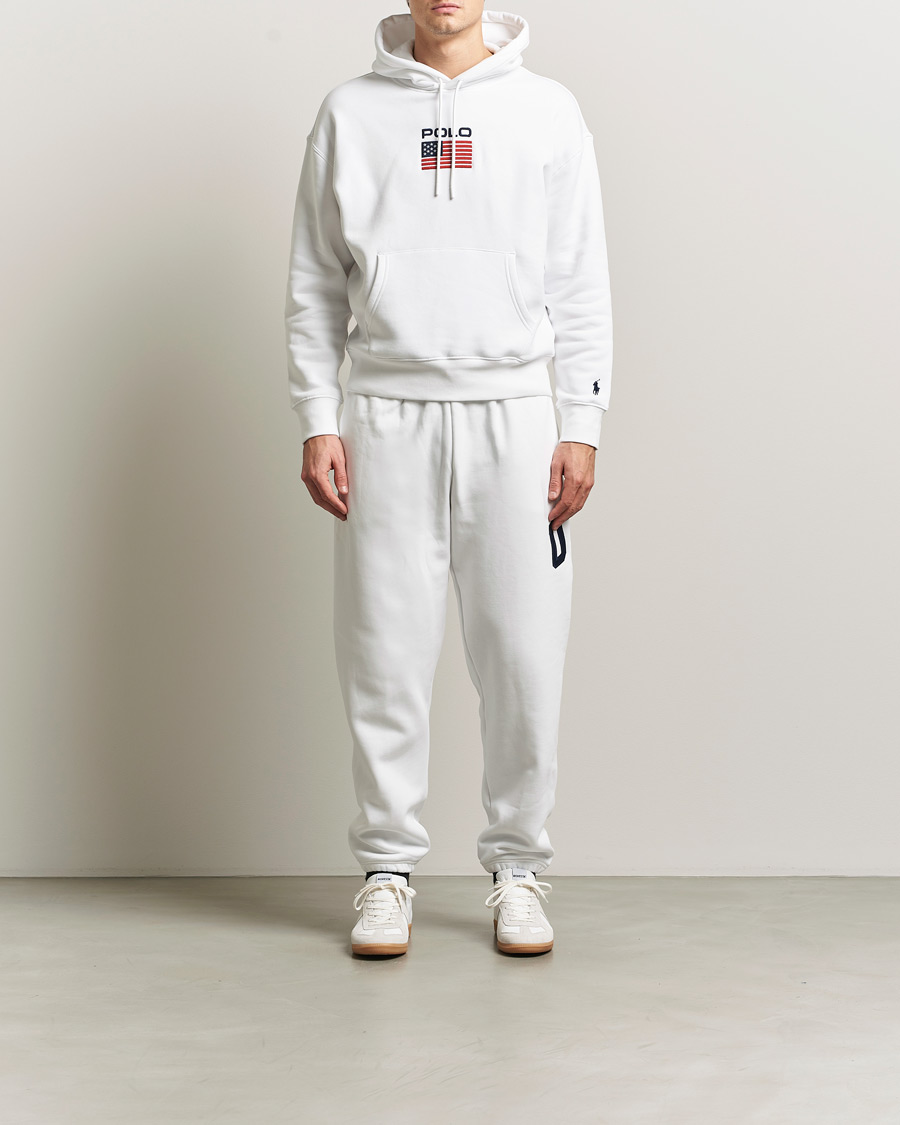Mies | Puserot | Polo Ralph Lauren | USA Hoodie White