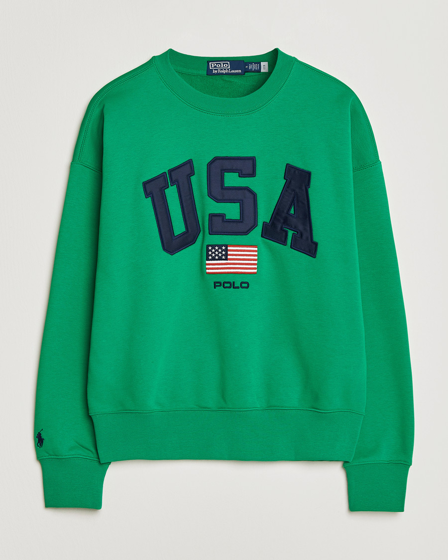 Mies | Puserot | Polo Ralph Lauren | USA Sweatshirt Billiard Green