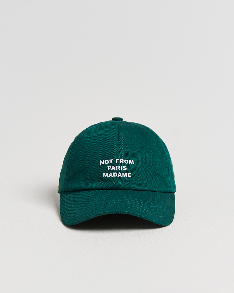 Mies | Päähineet | Drôle de Monsieur | Drôle de MonsieurSlogan BaseballDark Green
