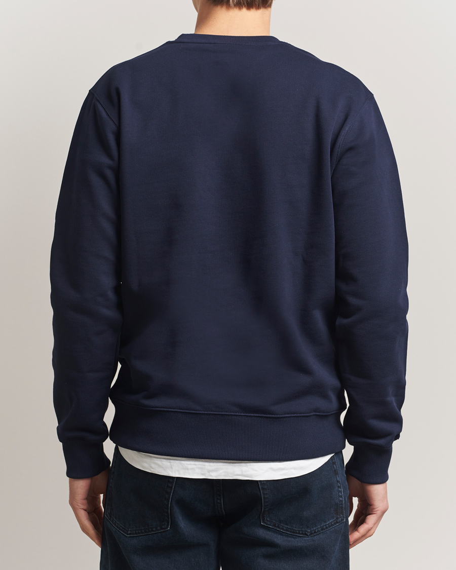 Mies | Puserot | Drôle de Monsieur | Classic Slogan Sweatshirt Navy